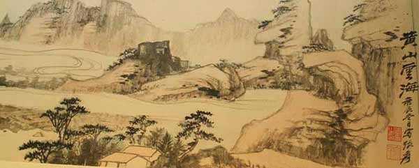 Китайская живопись. Чжан Дацянь