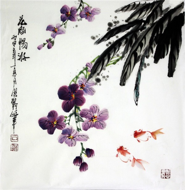 Основные жанры традиционной китайской живописи