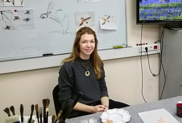 Ирина Сверчкова – художник, преподаватель китайской живописи