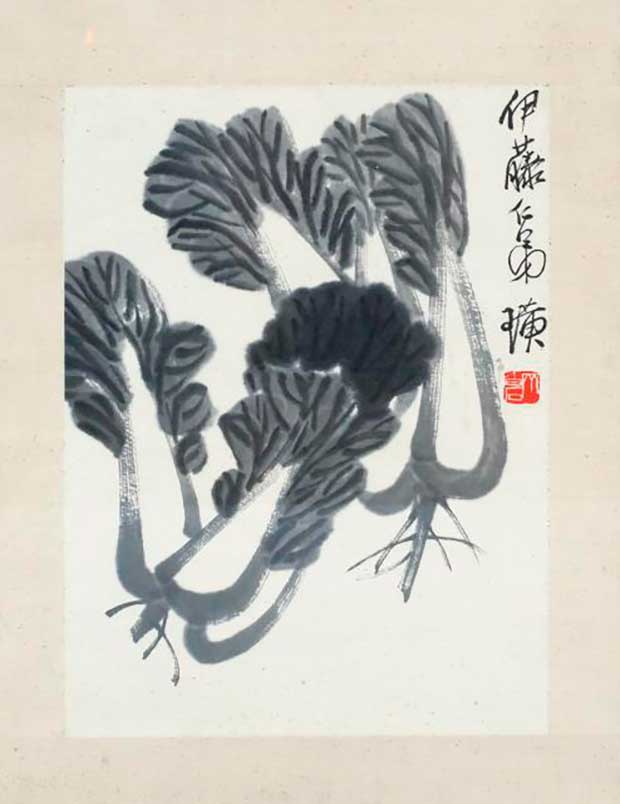 Капуста в китайской живописи