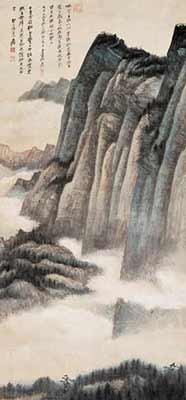 Китайская живопись. Чжан Дацянь