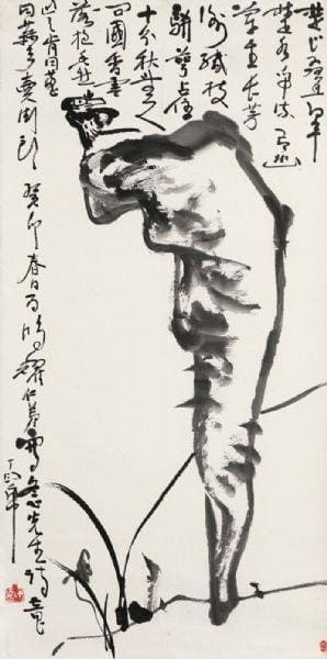Китайский художник Дин Яньон