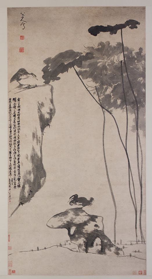 Чжу Да – знаменитый живописец на стыке династий Мин и Цин