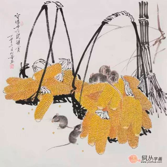 Мыши в китайской живописи