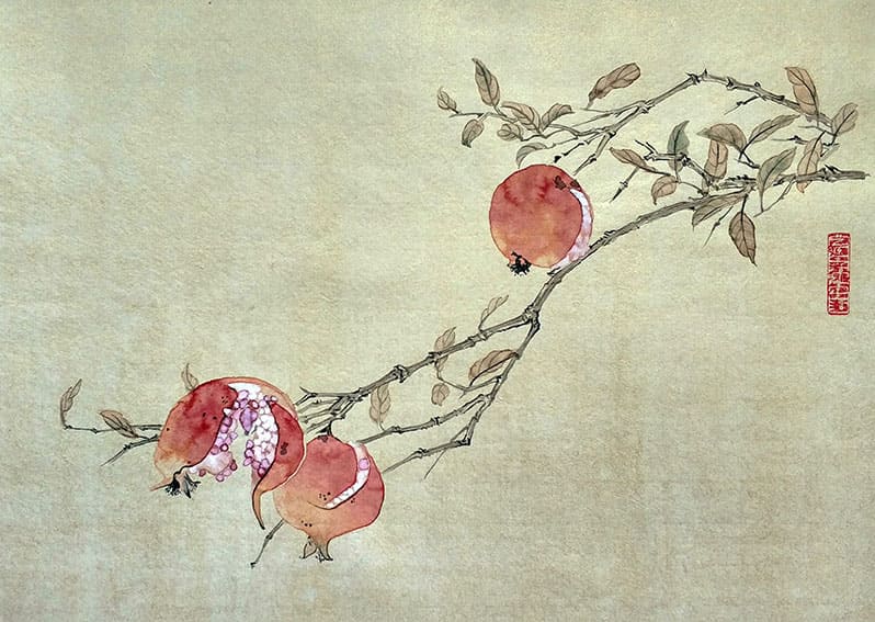 Оля Обухова. Китайская живопись