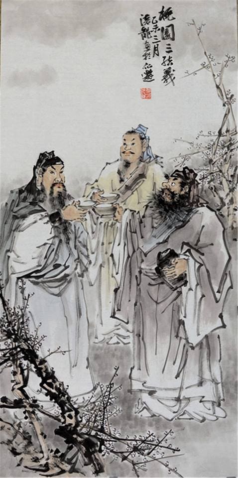 Клятва персикового сада - мифы и легенды Китая